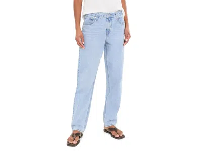Levi's(r) Premium Loose Taper Women's Clothing Message Sent: 30 31, Cotton/denim In Blue