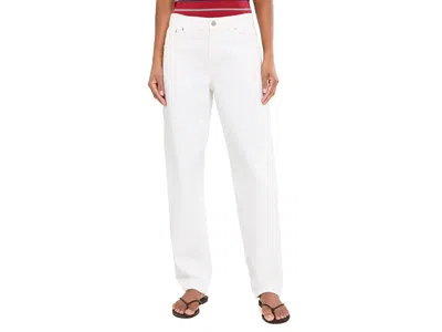 Levi's(r) Premium Loose Taper Women's Clothing Tooth Fairy: 33 31 In White