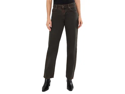 Levi's(r) Premium Low Straight Women's Clothing Over A Cup: 24 31, Cotton/denim In Black