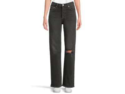 Levi's(r) Premium Ribcage Full Length Jeans In Black