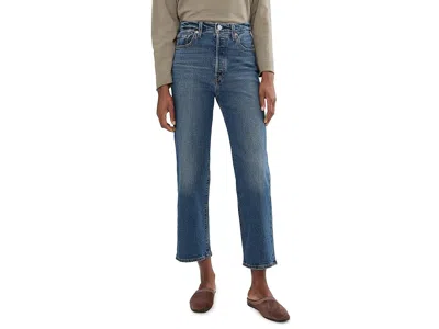 Levi's(r) Premium Ribcage Straight Ankle Lightweight