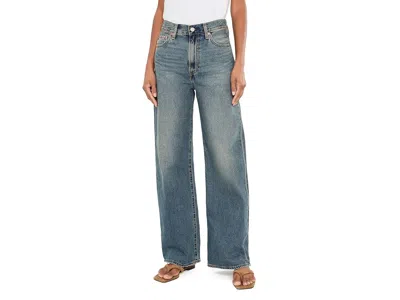 Levi's(r) Premium Ribcage Wide Leg Jeans Women's Jeans Counting Bills: 26 32