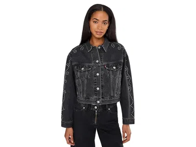 Levi's(r) Premium Shrunken 90s No Pleat Women's Jacket Bejeweled: Lg In Multi