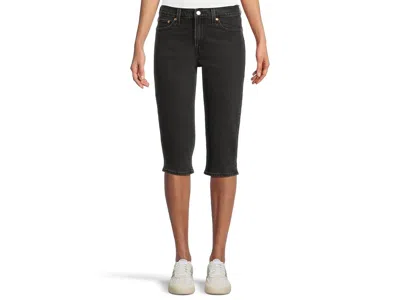 Levi's(r) Premium Wedgie Capri Women's Jeans She's In The Zone: 23 One Size In Black