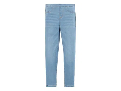 Levi's(r) Pull-on Leggings (little Kids) Women's Casual Pants Roger That: 4 (little Kid), Cotton/den In Blue