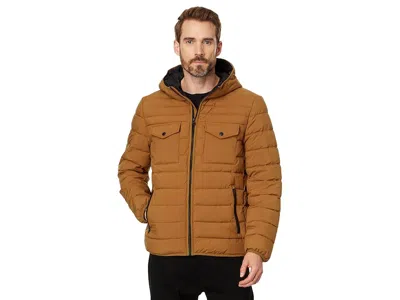 Levi's(r) Stretch Two-pocket Quilted Jacket In Brown