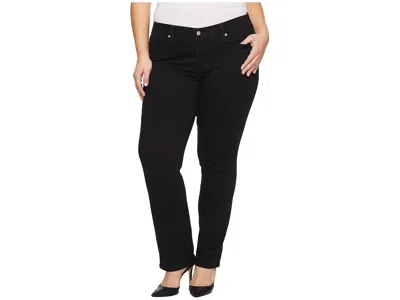 Levi's(r) Womens 414 Classic Straight Women's Jeans Soft Black: 20w S, Viscose/polyester/elastane