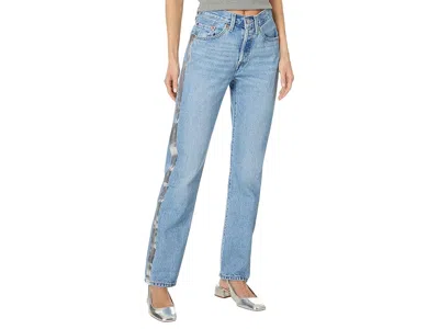 Levi's(r) Womens 501 Jeans Women's Jeans Shine Theory: 32 30 In Blue