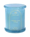 Levitate Candles Island Essence/coastal Cove 10oz Candle In Blue