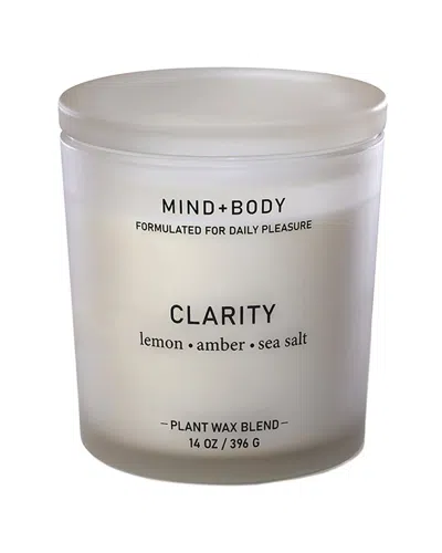 Levitate Candles Mind & Body/clarity 14oz Candle In Orange