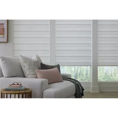 Levolor Woodward Banded Custom Light-filtering Cordless Sheer Shade In Brown