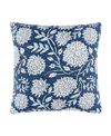 Levtex Adare Quilted Decorative Pillow, 18" X 18" In Blue