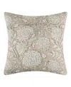 Levtex Adare Quilted Square Decorative Pillow, 18" X 18" In Multi