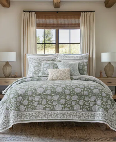 Levtex Adare Reversible 2-pc. Quilt Set, Twin/twin Xl In Green