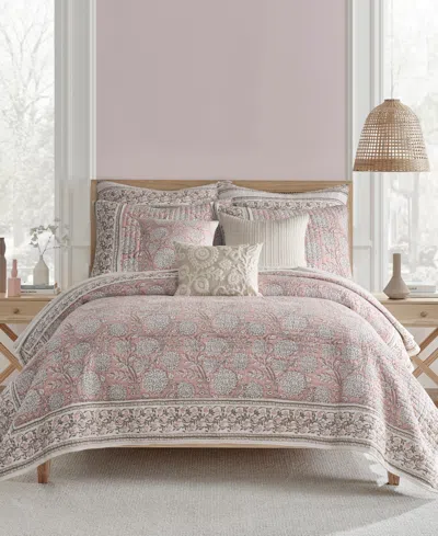 Levtex Adare Reversible 3-pc. Quilt Set, Full/queen In Pink
