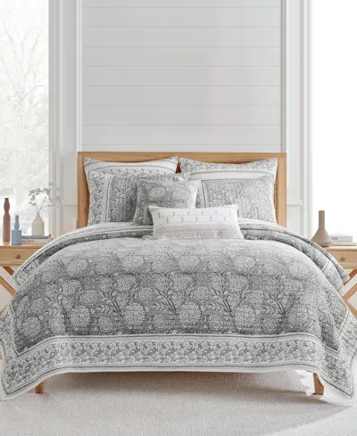 Levtex Adare Reversible 3-pc. Quilt Set, King/california King In Gray
