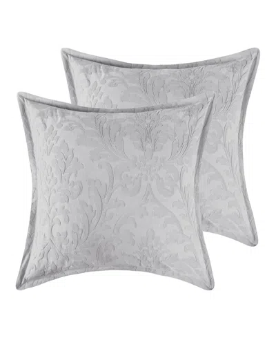 Levtex Alessio 2-pc. Sham Set, European In Gray