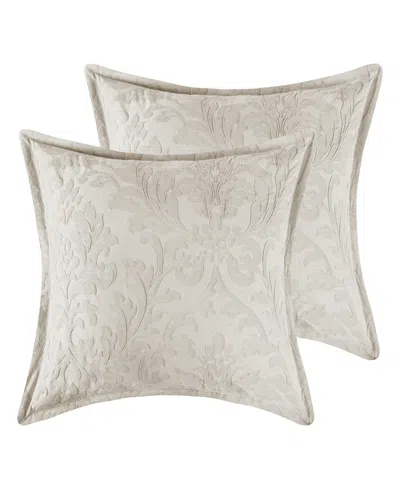 Levtex Alessio 2-pc. Sham Set, European In Gray