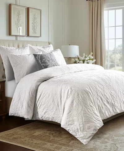 Levtex Alessio Textured 2-pc. Duvet Cover Set, Twin In White