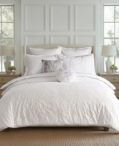 Levtex Alessio Textured 3-pc. Comforter Set, Full/queen In White