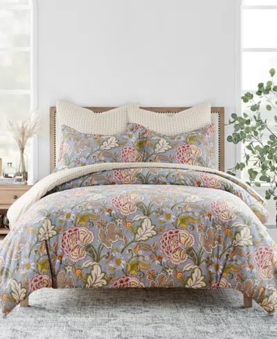 Levtex Angelica Reversible 2-pc. Duvet Cover Set, Twin/twin Xl In Multicolor