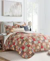 Levtex Ansara Reversible 3-pc. Quilt Set, Full/queen In Red