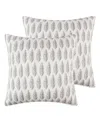 Levtex Ashika 2-pc. Sham Set, European In Green