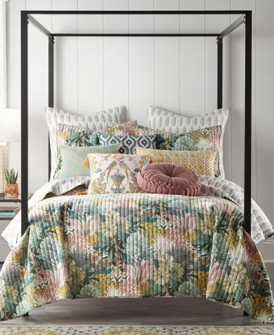 Levtex Ashika Reversible 3-pc. Quilt Set, Full/queen In Green