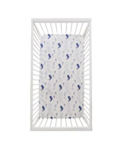 Levtex Baby Boho Bay Underwater Crib Sheet In Navy