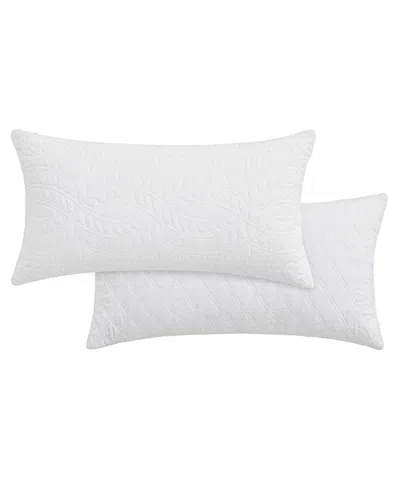 Levtex Ballou Quilted Decorative Pillow Set, 12" X 24"