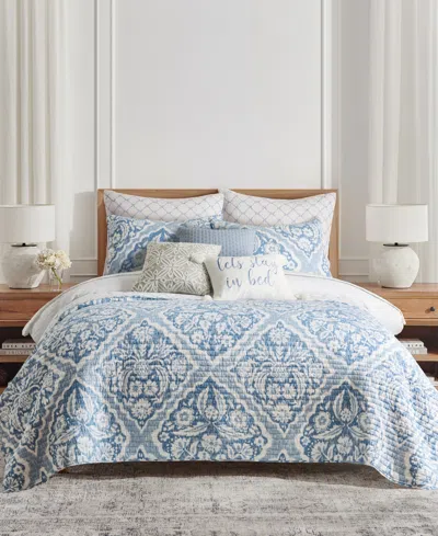 Levtex Becker Reversible 3-pc. Quilt Set, Full/queen In Blue