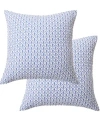 Levtex Bennett 2-pc. Sham Set, European In Blue
