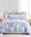 Levtex Bennett Reversible 2-pc. Duvet Cover Set, Twin/twin Xl In Blue