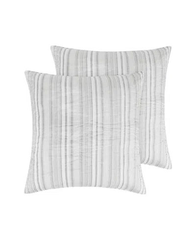 Levtex Tobago Stripe 2-pc. Sham Set, European In Black