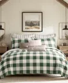 Levtex Camden Buffalo Check Reversible 3-pc. Quilt Set, Full/queen In Green