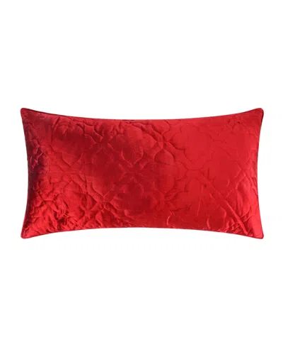 Levtex Caserta Velvet Sham, King In Red