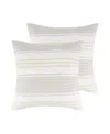 Levtex Caspian Sea 2-pc. Sham Set, European In Brown