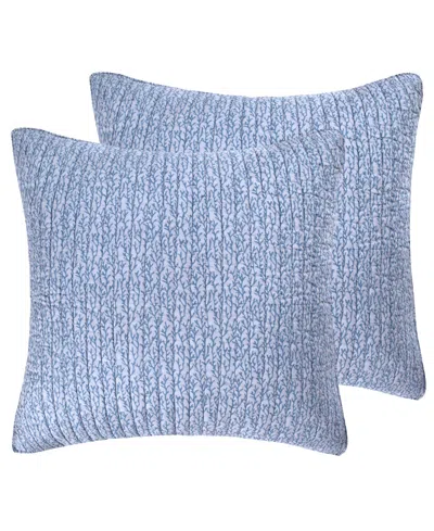 Levtex Cerralvo 2-pc. Sham Set, European In Blue