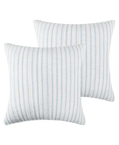 Levtex Chantea 2-pc. Sham Set, European In Blue