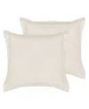 Levtex Cloud Waffle 2-pc. Sham Set, European In White