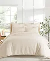 Levtex Cloud Waffle Textured 2-pc. Comforter Set, Twin/twin Xl In Cream