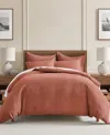 Levtex Cloud Waffle Textured 3-pc. Comforter Set, King/california King In Adobe