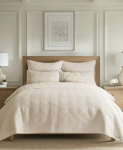 Levtex Cloud Waffle Textured 3-pc. Quilt Set, King/california King