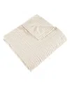 Levtex Cloud Waffle Textured Quilted Throw, 50" X 60"