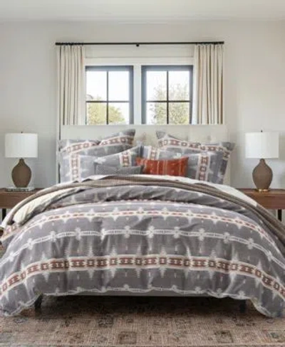 Levtex Corrales Reversible Duvet Cover Sets In Grey