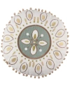 Levtex Cosima Tassel Decorative Pillow, 16" Round In Beige