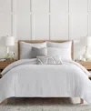 Levtex Cross Stitch 3-pc. Comforter Set, Full/queen