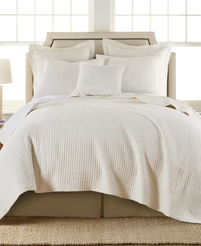 Levtex Cross Stitch Stitching 2-pc. Quilt Set, Twin/twin Xl In Cream