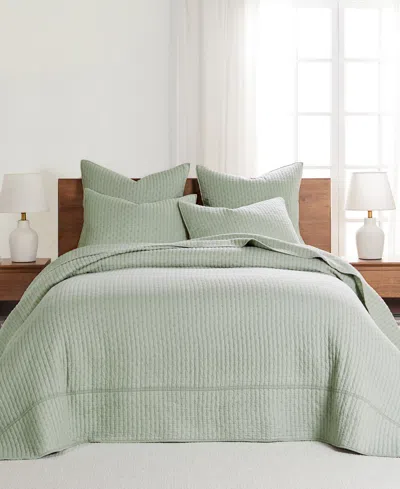 LEVTEX CROSS STITCH STITCHING 3-PC. BEDSPREAD SET, FULL