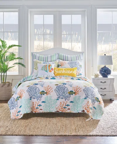 Levtex Deep Sea Reversible 3-pc. Quilt Set, Full/queen In Multi